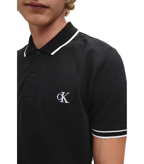 camisa negra calvin klein|calvin klein polo.